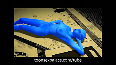 Outerspace ASS Effect 3D animated