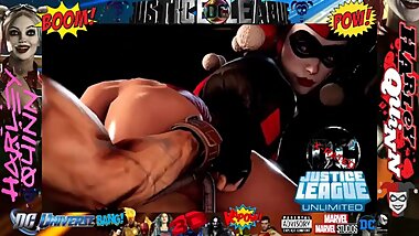 HARLEY QUINN...The Justice League X-Rated 3D