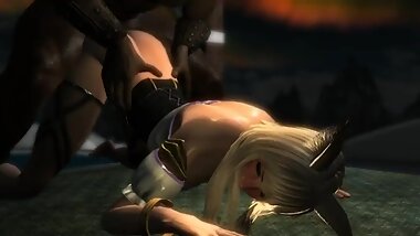 KDA Ahri gets Blacked (Skyrim)