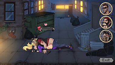cartoon porn games. Adventures of a girl sex heroine