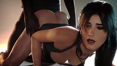 3D Cartoon Sluts Gets Rough Fuck and Creampied