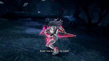 Nude Calibur 6: Kilik meets a naked forest Pixie!