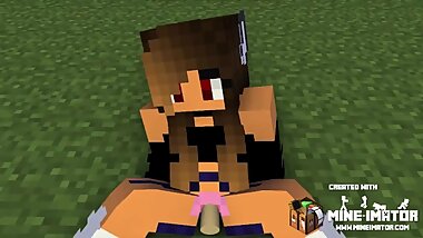 Minecraft animation - porn 3D POV missionary