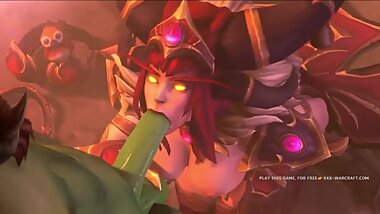 Hot episodes from warcraft xxx parody