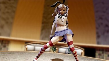 MMD Kashima ready for everything for the sake of a cake