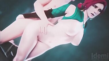 Triss Merigold 3D Witcher