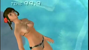 DOAX1 Swimwear mod 019 Transparent-pants