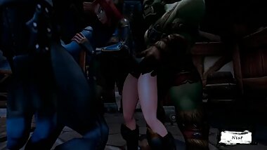 Whorecraft: Red Riding Hoof 1.03 - A male orc x Fay x A male troll