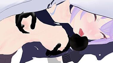 Naughty Hentai Anime Character MMD dance video - Azumaim - Loki