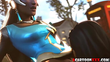 3D game heroes enjoy hard sex session compilation