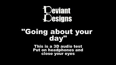 Going about your day - - a femdom themed 3D audio (Binaural) test