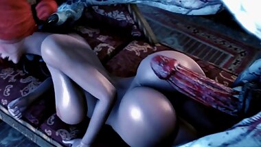 3D Poor Girl Brutally Drilled by Monster!