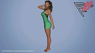 Madison 18 Year Old 3D Teen Female Galleries At www.Fantasy18s.com