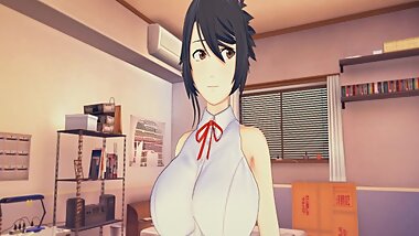 (3D Hentai)(Tales of Symphonia) Sex with Sheena Fujibayashi