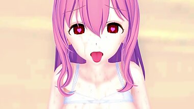 Aoi Mukou Kimi to Kanojo to Kanojo no Koi 3d hentai