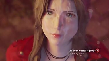 Aerith facial cumshot (PMV-POV)