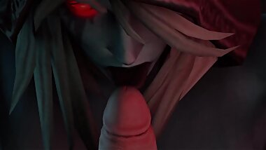Movie Warcraft Sylvanas Blowjob 3d Animation [10 min + Full HD]