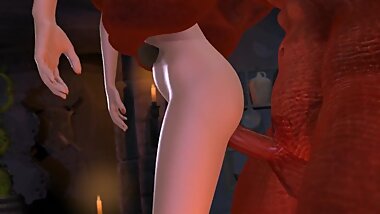 Sexy Horror Fucks Orc Bitch Uncensored