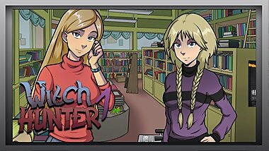 Two beauties looking for a book: Witch Hunter # 1