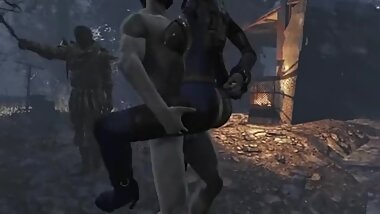 [MMD] R-18 Far harbour y la espalda