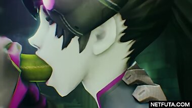 Roadhog x Widowmaker Blowjob