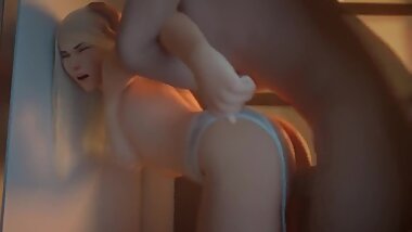 OVERWATCH - MERCY - FUCKED STANDING BY THE WALL SLOW TO FAST (LOOPED 3D ANIMATION WSOUND)
