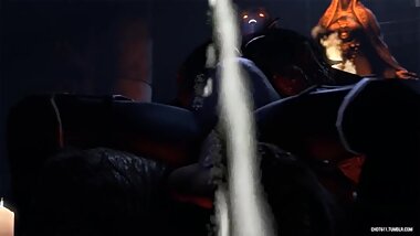 Savage monster cock breeding