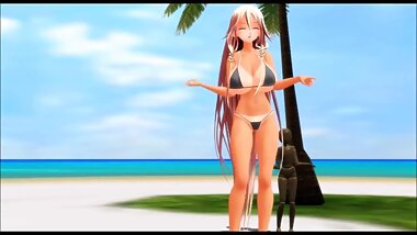 [3D MMD Giantess] IA Growth & Breast Expansion Dance HQ (120 FPS) by Maxmutomato