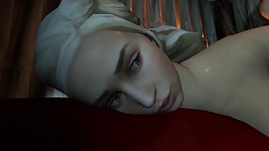 Movie Game of Thrones, Daenerys Targaryen 3d Animation Compilation [10 min + Full HD]