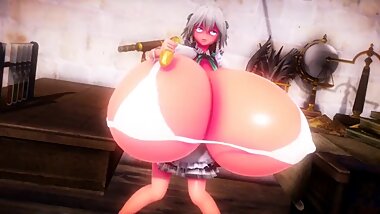 Sakuya Izayoi breast expansion serum