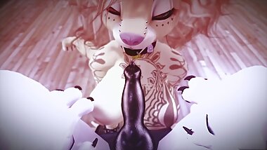Sloppy Furry Blowjob