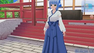 3DGC quick teaser making a Shrine Maiden