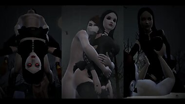 Sims 4 - Master Vampire sires Cassandra Goth (Teaser)