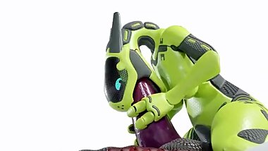 anthro snake + anthro android