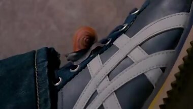 Hot Daddy Snail rams deeply in twink guy's feet