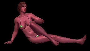 Lisa - Hot as hell babe, pole dancing and modeling half NAKED! Pussy shown too. Sweet Nipples.