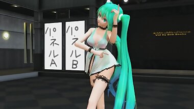 MMD Miku Lingerie Marine Dreamin