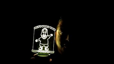 Joey's World Tour 3D Lamp. 7 Colors Gradual Changing, USB Powered!