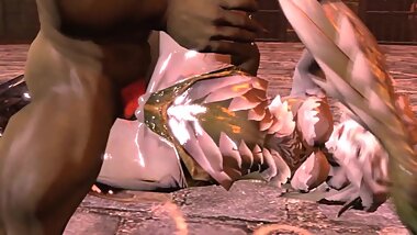 Angelita 3D hentai. Part 1.