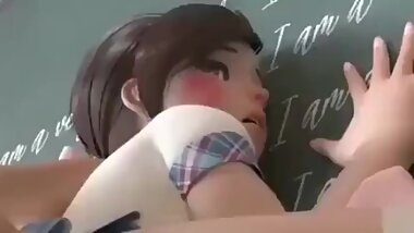 3D hentai. but its only a few seconds