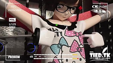 [PREVIEW] 3D Anime Girl Nipple and Armpit Tickle view 2