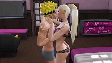 Naruto and Ino having sex