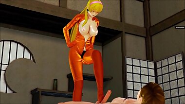 Katejina gets a little rough (Honey Select: Victory Gundam)