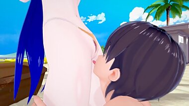 (3D Hentai)(Fairy Tail) Sex with Wendy