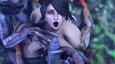 Final Fantasy Lulu Takes Huge Cocks