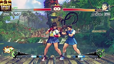 Catfight - Ibuki vs Sakura