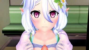 Kokoro Princess Connect Re:Dive Outdoor sex train 3d hentai