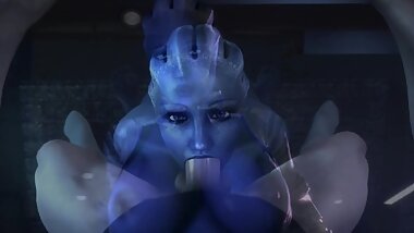 NSFW Mass Effect, Liara, Edi 3D Hentai Animation Good Quality, Long