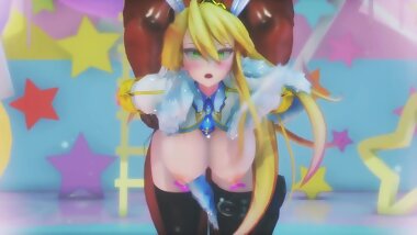 ?FGO mmd?5 seconds later,Artoria ruler defeated by Sinsack cock?4k?