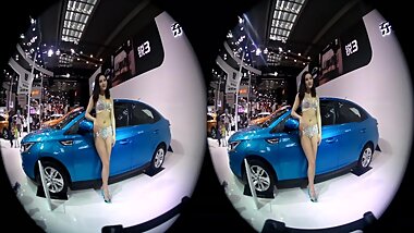 VR Chinese beautiful girl show